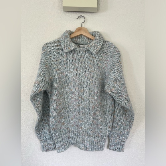 Vintage Sweaters - Illustrations Vintage Collared Sweater